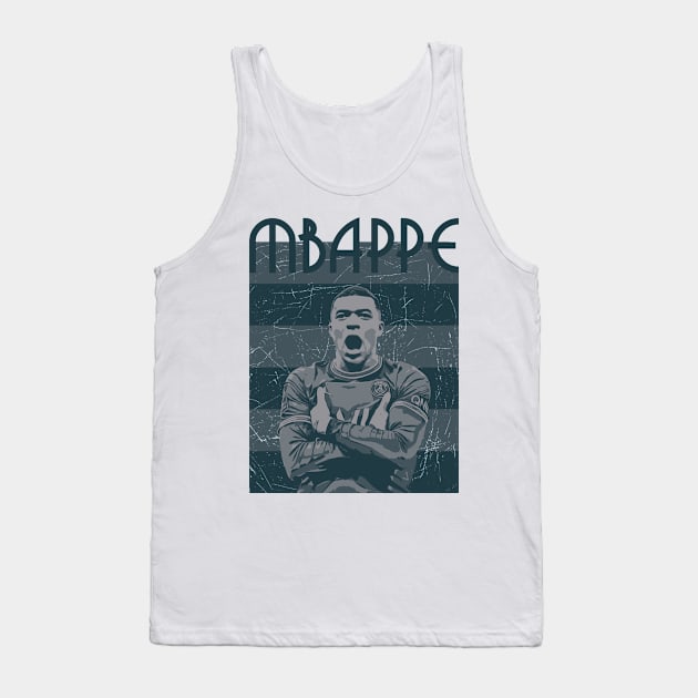 Kylian Mbappe 7, football player Tank Top by Aloenalone